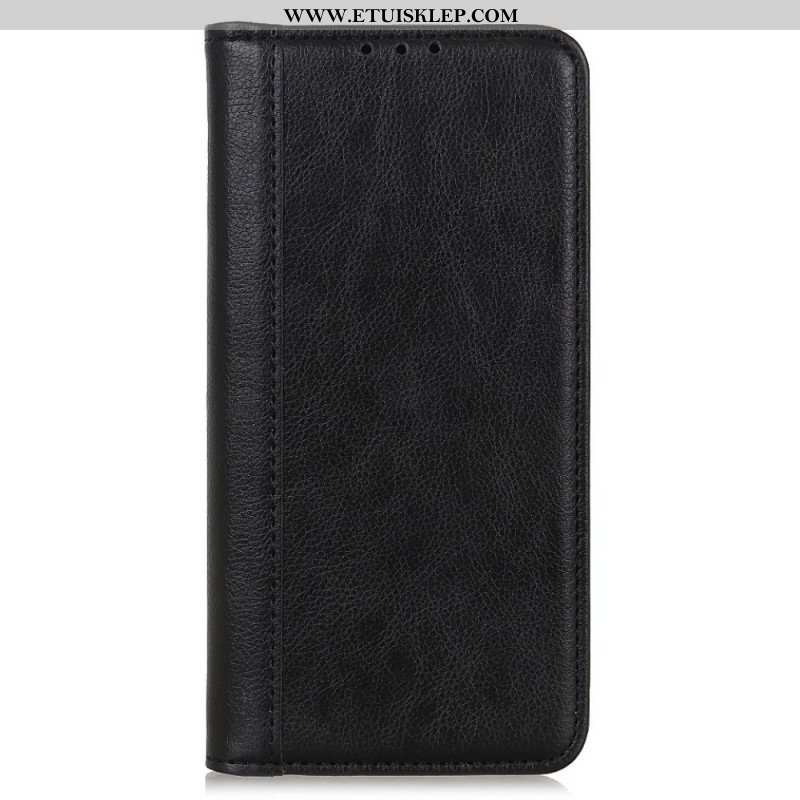 Etui Na Telefon do Honor 50 Etui Folio Elegancka Dwoina Skóry Liczi